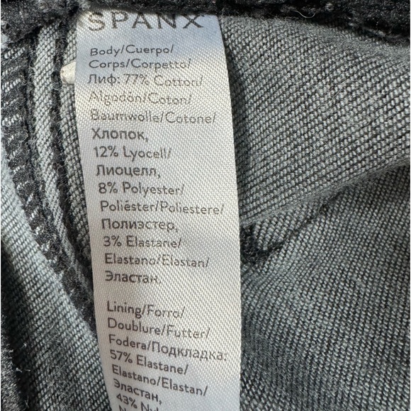 Spanx Jeans Black Distressed S - Picture 7 of 9